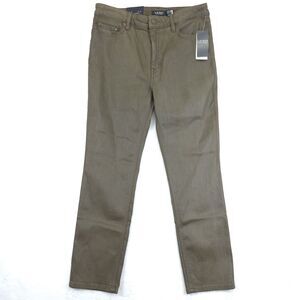 Lauren Ralph Lauren LRL High Rise Straight Comfort Pants Women's 10 Jeans NWT